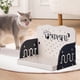 thumbnail image 4 of Mesa de alimentación elevada para gatos, plato para gatos de interior, sin desorden, desmontable y limpio, accesorios para plato de comida elevado,, 4 of 8