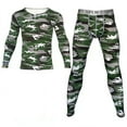thumbnail image 4 of hwoehyo Men's Camouflage Sports Pants Set Thick Clothes Thermo Underwear Sets for Cold Weather M, 4 of 11