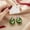 ER21Y0621-2, variant on Christmas Earrings for Women, Cute Green Christmas Gift Bow Dangle Earring, Holiday Crazy Party Drop Stud Earrings