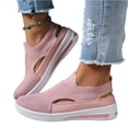 thumbnail image 6 of KEVCHE Womens Orthopedic Walking Shoes Breathable Soft Knitted Sneakers, Arch Support Casual Slip-On Athletic Footwear for Plantar Fasciitis Relief, Lightweight Non-Slip Daily Sport Shoes, 6 of 6