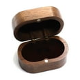 thumbnail image 3 of Paokuoon Jewelry Storage Box Exquisite Smooth Surface Sturdy Portable Soft Lining Wedding Ring Storage Box Home Supply Jewelry Box, 3 of 8