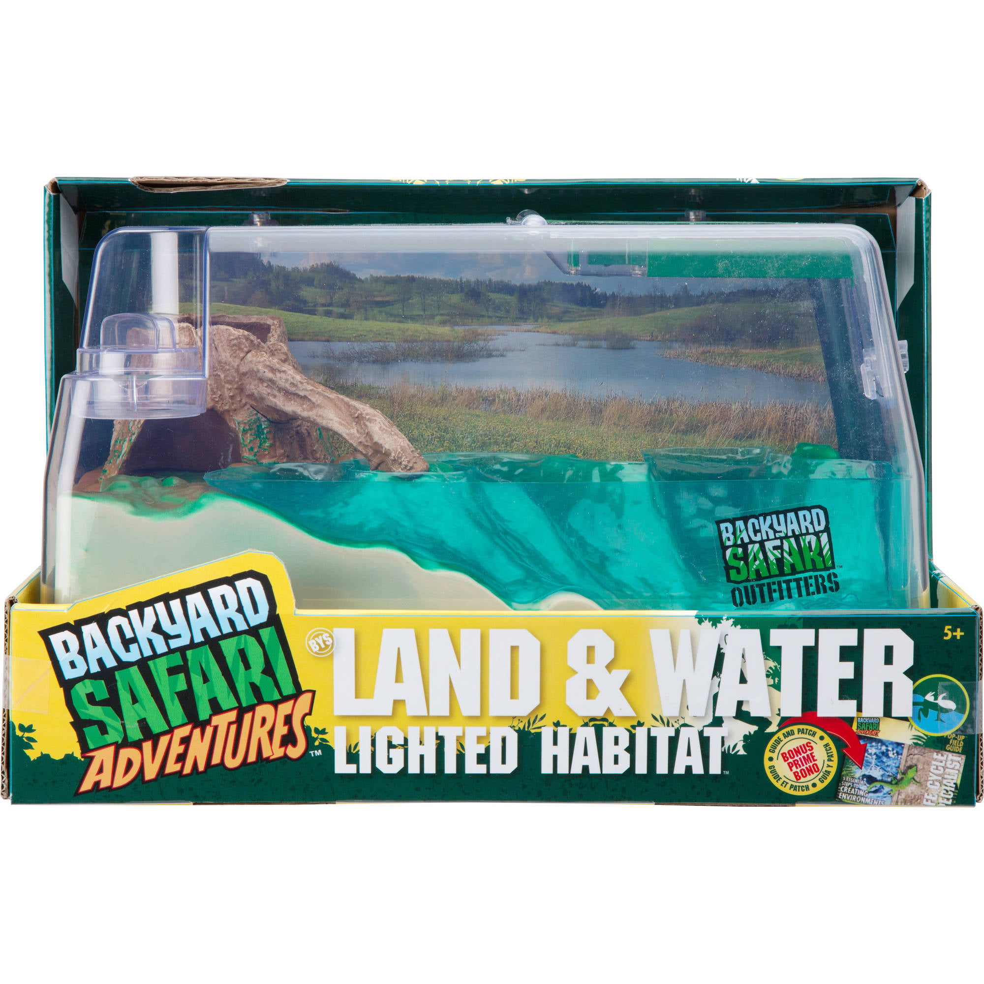 Backyard Safari Land And Water Lighted Habitat Walmartcom Walmartcom