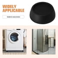 thumbnail image 3 of CATIEBYE 4pcs Anti Vibration Pads For Washing Machine Rubber Black Furniture Leg Protectors, 3 of 7