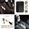 thumbnail image 5 of HUIACONG Car Seat Cover Set, with Car Cup Coaster Set Car Armrest Cover Safety Belt Shoulder Cushion Car Safety Belt Strap Cover, 14 Pack Dragonfly Automotive Interior Accessories, 5 of 8