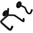thumbnail image 2 of 2PCS Black Metal Wall Mount Guitar Hooks for String Instruments Stable and Safe Guitar Hanger, 2 of 10