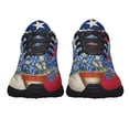 thumbnail image 5 of Texas Stte Bluebonnet Flower Shoes Sneakers Black Size 5, 5 of 7