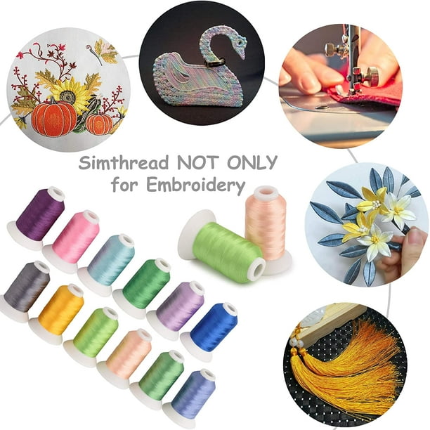 Simthread 100 Pcs Cut Away Embroidery Stabilizer Backing - 8x 8