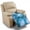 Blue Marble, variant on TSOVTHRID Aztec Tribal Geometric Pattern Recliner Chair Slipcover, Non-Slip Comfy Lazyboy Recliner Chair Cover Fitted Sofa Couch Cover Soft Reclining Couch Slipcover Furniture Protector