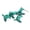 Green, variant on 3D Animal Shape Women Earrings Bite Posture Alloy Cartoon Adorable Stud Earrings Jewelry Accessory