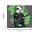 thumbnail image 3 of Yiaed Rock Guitar Guinea Pig Print Tapestry for Bedroom,Tapestry Wall Tapestries, Tapestry Aesthetic for Living Room Dorm Room 51" X 60", 3 of 6