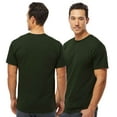 thumbnail image 7 of M&O Men's Gold Soft Touch Short Sleeve T-Shirt Cotton Jersey Tees (Charcoal, XL), 7 of 7