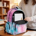 thumbnail image 5 of DISNIMO Sea Turtle Printed Girls Backpack Butterfly Flower Print School Backpack for Kids Teens Girls Lightweight 17 Inch Bookbag with Padded Strap for Primary Middle Students, Back to School Gifts, 5 of 7