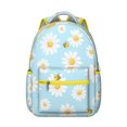 thumbnail image 1 of Bloom Floral Waterproof Backpack - Stylish & Spacious Student Bag for School or Travel, 1 of 6