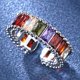 thumbnail image 4 of Guardurnaity Anillo de bodas de moda Anillos ajustables de cobre Regalos Anillo llamativo para niñas Anillo de apertura de moda Ropa, zapatos y accesorios Miscelánea, 4 of 6