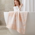 thumbnail image 6 of Unique Bargains Leaf Jacquard Soft Absorbent Cotton Hand Towel Yellow 2pcs, 6 of 7