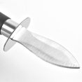 thumbnail image 3 of Brillar Cuchillo para descascarar ostras, abridor de ostras, acero inoxidable de grado alimenticio de alta dureza, tecnología de cuchilla profesional, fácil de usar, paquete de 2, 3 of 5