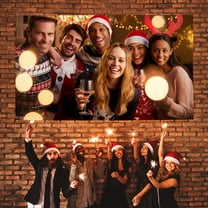 GOOHOCHY Outdoor Projection Screen with Anti-Light Curtain for Office and Outdoor Use