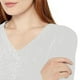 thumbnail image 3 of Ailaofu Women's V Neck Long Sleeve Solid Classic Knit Pullover Sweater Tops, 3 of 5