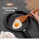 thumbnail image 4 of Juego de utensilios de cocina KLYRO: cucharas de madera con cucharas dosificadoras, 4 of 8