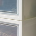 thumbnail image 6 of IRIS 42 Qt Stackable Storage System for Clothes, Large, Plastic Dresser Chest with Flip-Up Door, 3Pk, 6 of 6