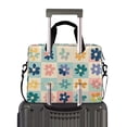 thumbnail image 2 of FORMRS 16" Laptop Bag Carrying Sleeve Case with Handle Travel Shoulder Briefcase, Green Floral, 2 of 8
