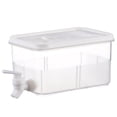 thumbnail image 1 of Refrigerador De 3L Hervidor Frío Con Grifo Taza De Agua Blanca Fría Para El Hogar Tetera De Fruta De Limón De Plástico De Gran Capacidad Tetera De Jugo De Bebida Fresca Cubo De Agua Fría Vogacara HA026841-01, 1 of 6