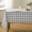 Gray and White, variant on Verolix Checkered Tablecloth 60 x 60 Inch Square, Pink White Gingham Table Cover, Waterproof Washable Wrinkle Resistant Polyester Fabric for Kitchen Dining Indoor Outdoor Use