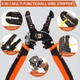 thumbnail image 2 of Pelacables, Pelacables o Herramienta de Crimpeado de Tercera Generación, Crimpadora o Cortadora de Cables 5 en 1, Herramientas Manuales Multifunción, 2 of 5