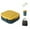 Yellow, variant on Insulated Lunch Box Set, Portable Meal Container with Dividable Compartments, Microwaveable Food Grade Plastic, Leak-Proof Breakfast Cup, Reusable Insulation Bag for Work School Camping