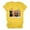 Yellow, variant on Tops For Women Christmas Trendy Cute Cartoon Cat Print Short Sleeve Crewneck Summer Casual Xmas Fistival Tops