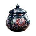 thumbnail image 2 of Baoblaze Ceramic Ginger Jar with Lid, Chinese Temple Jar, Decorative Vase for Home Decor, Blue, 2 of 8