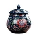 thumbnail image 3 of Tarros de jengibre redondos Chinoiserie, tarros de almacenamiento de cerámica con tapas selladas, para decoración del hogar/cocina/mesa , azul BLESIY Tarro de jengibre, 3 of 8