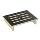 thumbnail image 5 of Taburete de madera, escalera de mano, superficie antideslizante, capacidad de carga hasta 204 kg, reposapiés, taburete de noche para baño, dormitorio,, 5 of 9
