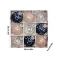 thumbnail image 3 of Mecorevxz 9Pcs 3.15Inch Large Shatterproof Foam Christmas Tree Decorations Christmas Balls Ornaments for Christmas Tree Hanging Pendants, 3 of 7