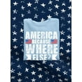thumbnail image 3 of America Where Else Grunge Style Sweatshirt Men -Image by Shutterstock, Male Small, 3 of 4