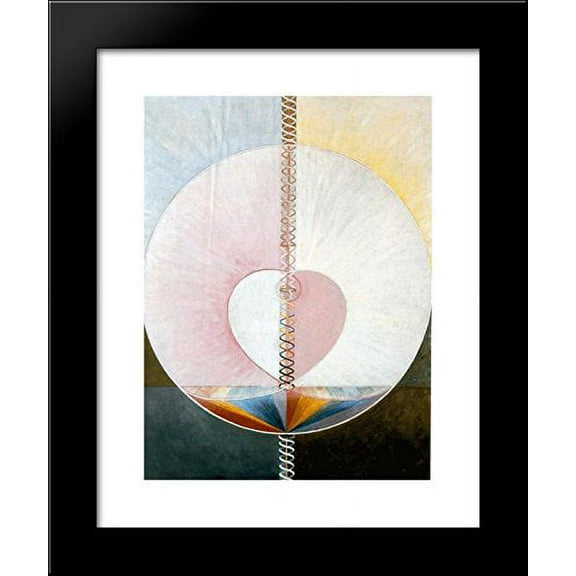What a Human Being Is 20x24 Framed Art Print by Hilma af Klint