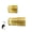 Bright gold 43mm, variant on Adjustable Bed Risers With Nonslip Base Replacement For Furniture Legs