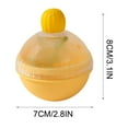 thumbnail image 3 of Pompotops Ice Mold Ice Container Big Ice Container Manufacturing Spherical Bubble Free Ice Block Ice Household Food Grade Silicone Ice Box Container, Yellow, 3 of 3
