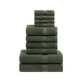 thumbnail image 2 of BNM Egyptian Cotton Heavyweight 10 Piece Bath Towel Set, 2 of 9