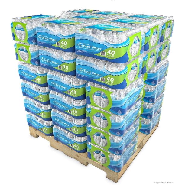 Purified Bottled Water 24 Cases (16.9 Oz. Bottles, 78 Pk.)