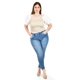 thumbnail image 1 of Jeans skinny con strech Tallas Extras, 3921 (Azul medio) azul 36, 1 of 5