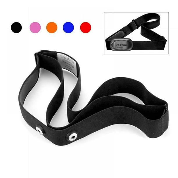 Heart Rate Monitor Soft Strap Heart Rate Monitor Chest Strap Replacement Band for Wahoo Tickr Polar H7 Garmin HRM Coospo Strava Zwift Chest Strap