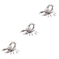thumbnail image 2 of stanreset Varied Difficulty Level 3D Metal Puzzles Gift Toy For Brain Teaser Fans 3-d Puzzles Riddle Gifts Toys Brain Training 【Scorpion King】diy 3Set, 2 of 6