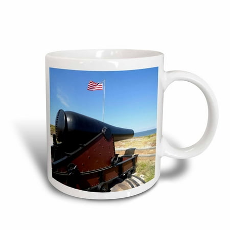 3dRose Fort Massachusetts, Civil War site, Mississippi - US25 FVI0019 - Franklin Viola, Ceramic Mug, 15-ounce