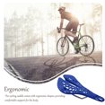 thumbnail image 4 of Greeniant Sillín de bicicleta con absorción de impacto, asiento hueco ligero, resistente a la intemperie, cojín Unisex, ciclismo de montaña, Ciclismo Blau, 4 of 6