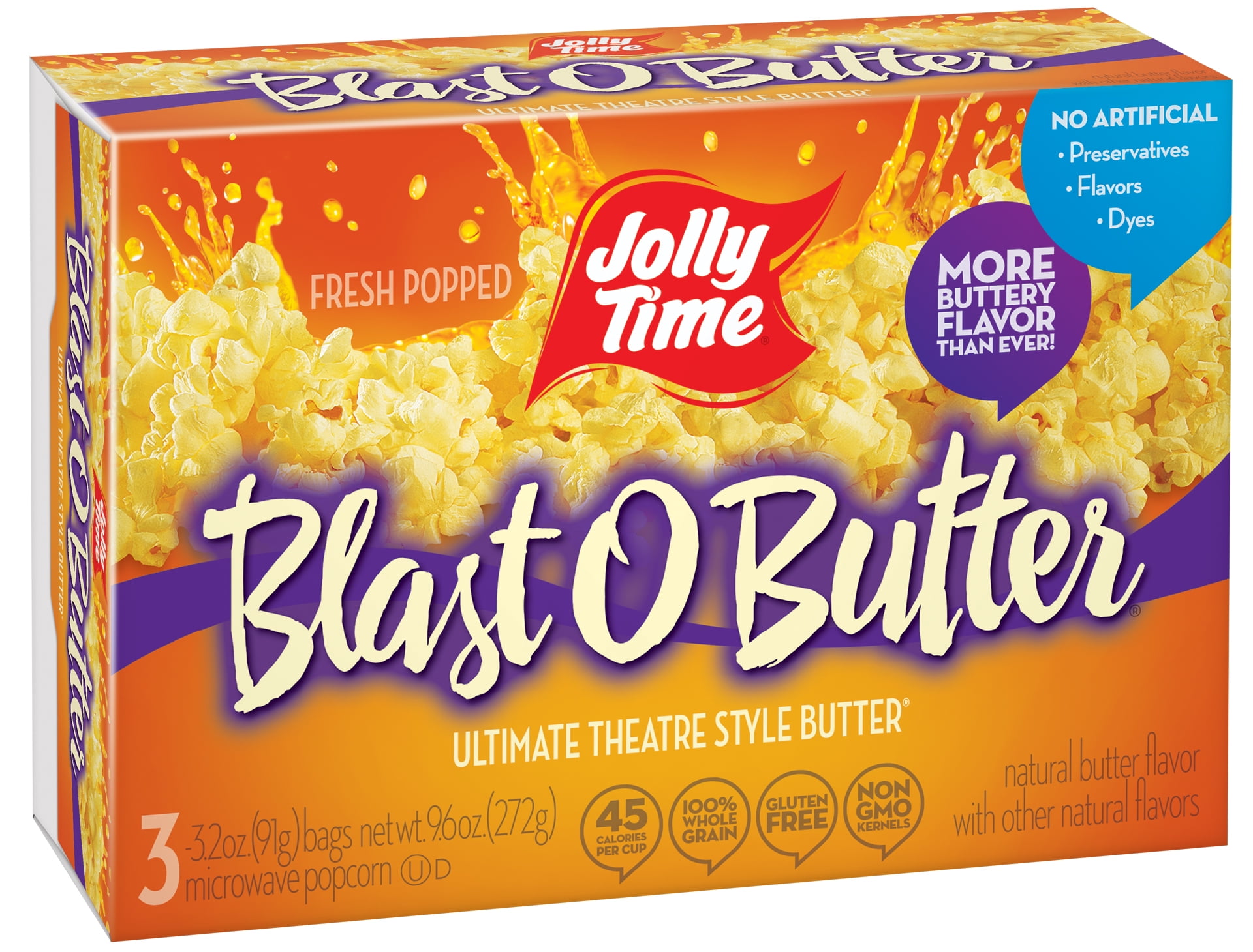 Jolly Time Blast O Butter Ultimate Theatre Style Butter Microwave