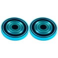 thumbnail image 1 of 2 Pcs LED Car Cup Holder Colorful RGB Drink Coasters Interior Dection Hot R6, 1 of 1