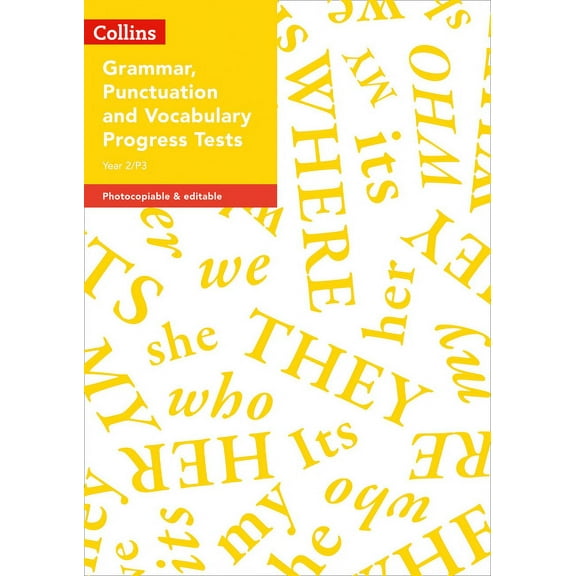 Year 2/P3 Grammar, Punctuation and Vocabulary Progress Tests, (Paperback)