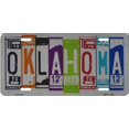 thumbnail image 2 of Plaque d'Immatriculation Style Oklahoma, 2 of 2