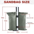 thumbnail image 3 of Pesas para carpa ABCCANOPY, bolsas de arena para carpa, 54,43 kg, 4 unidades, 3 of 8